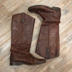 Frye Melissa Brown Boots sz 6.5